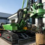 Used Rotary Drilling Rig Machine Price 21m LR80 Bore Pile Hydraulic Rotary Drilling Rig